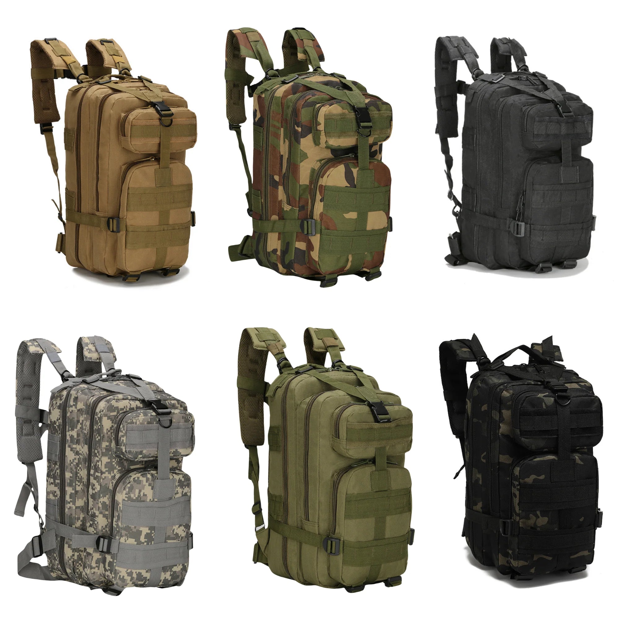 Jupitergear 25L Unisex Backpack Molle Bag Rucksack Range Bag