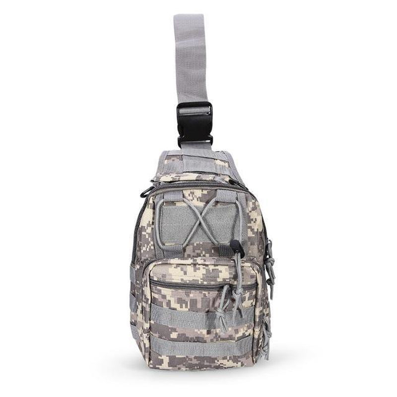 Jupitergear Tactical Military Sling Backpack Shoulder Bag Molle Outdoor Daypack Backpack with Adjustable Strap