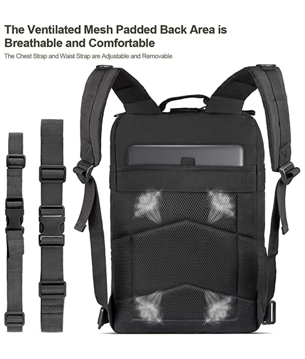 Jupitergear 25L Unisex Backpack Molle Bag Rucksack Range Bag