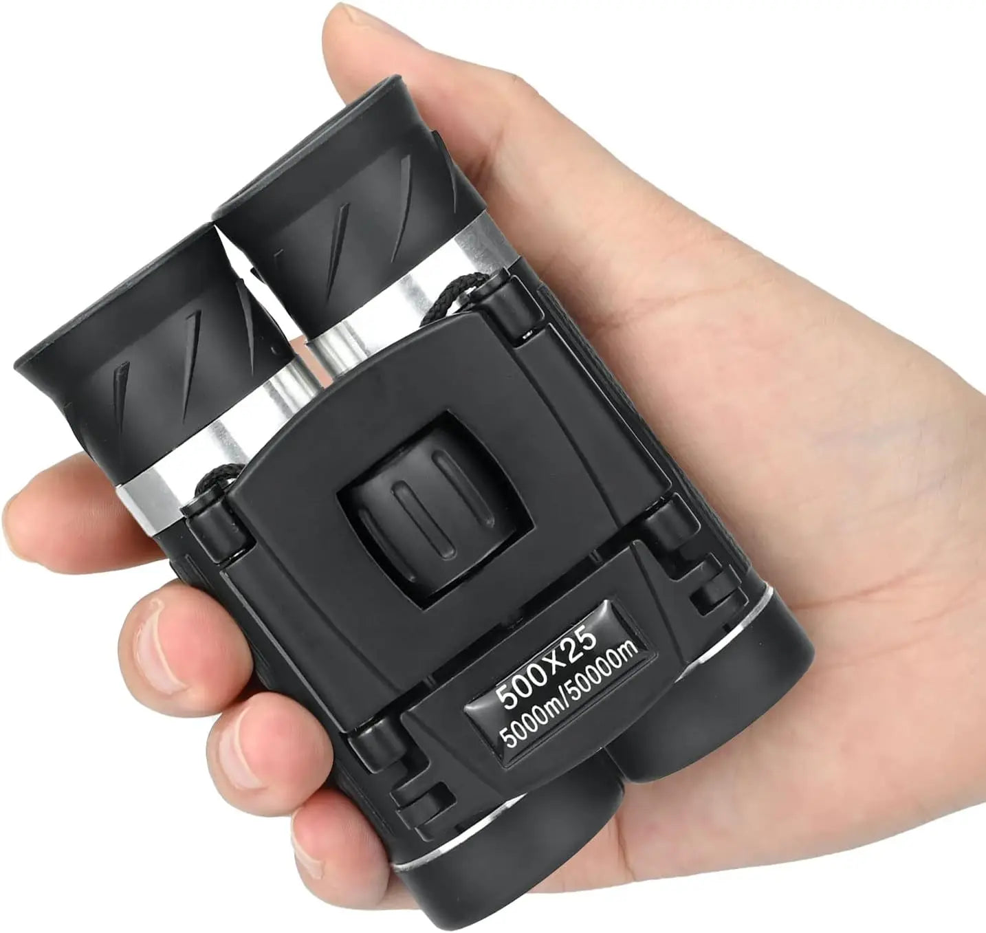 5000M/50000M Portable Binoculars 500X25 High Magnification HD Mini Straight Tube Outdoor Photography Telescope
